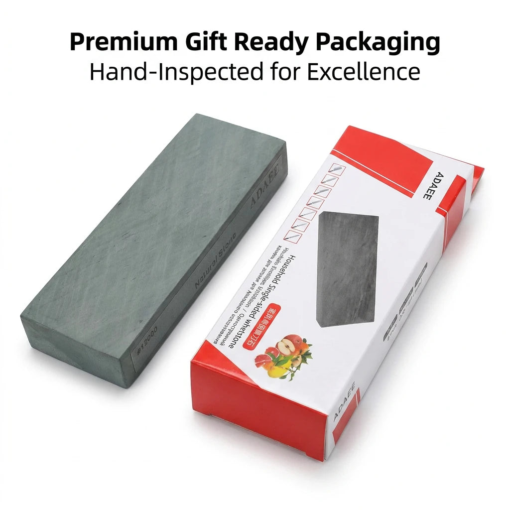 ADAEE 12000 Grit Natural Whetstone Sharpening Stone For Kitchen Knives
