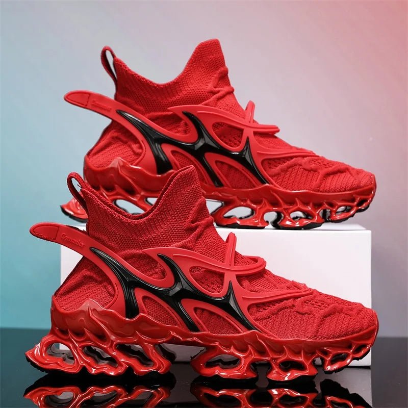 Lexsan Mens Casual Sneakers Breathable Anti Odor Running Shoes