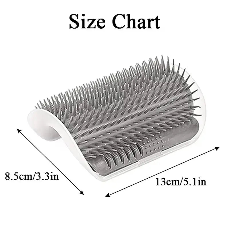 Cat Corner Scratcher And Massage Comb For Grooming