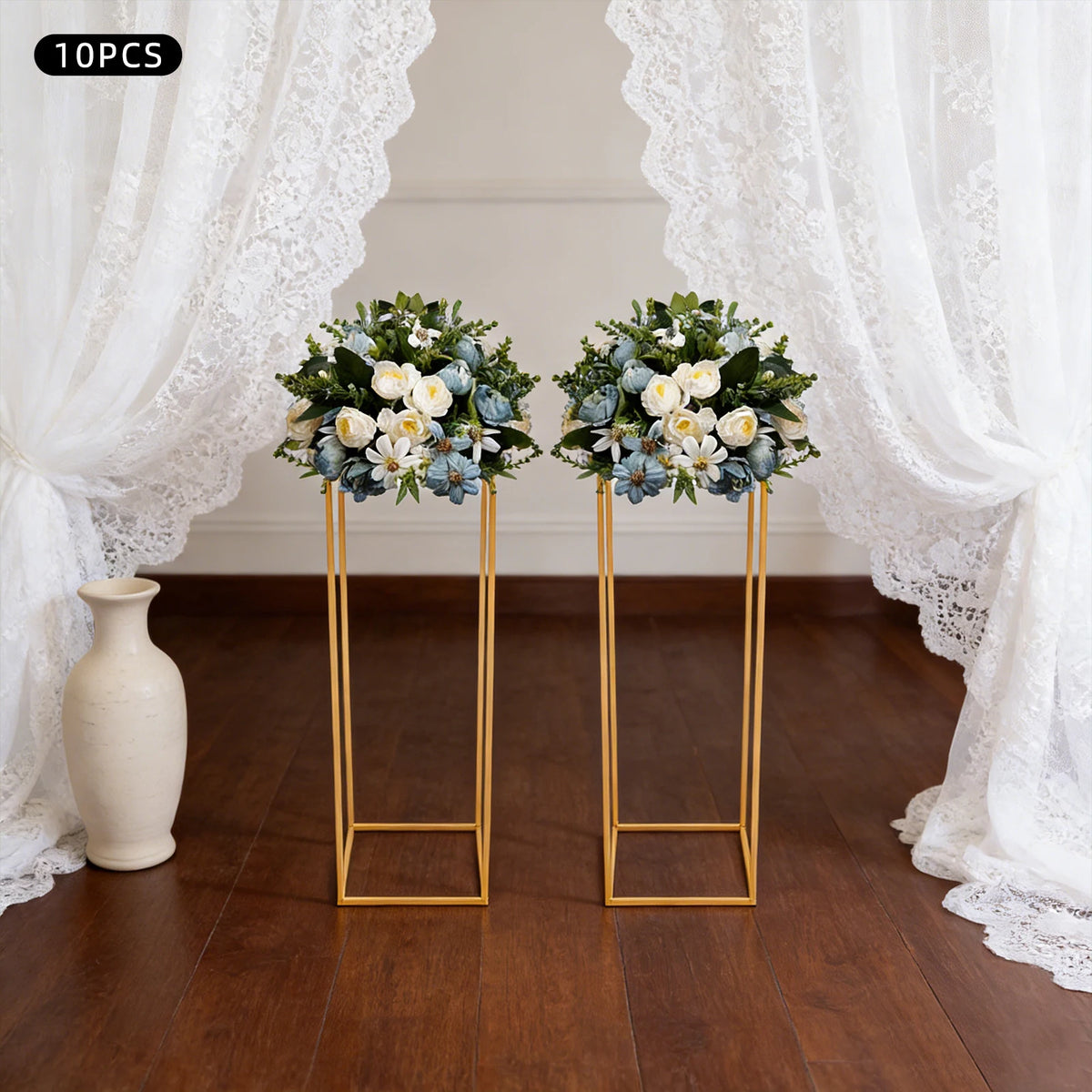 Bymaocar Metal Flower Stand Set For Wedding Centerpiece Display