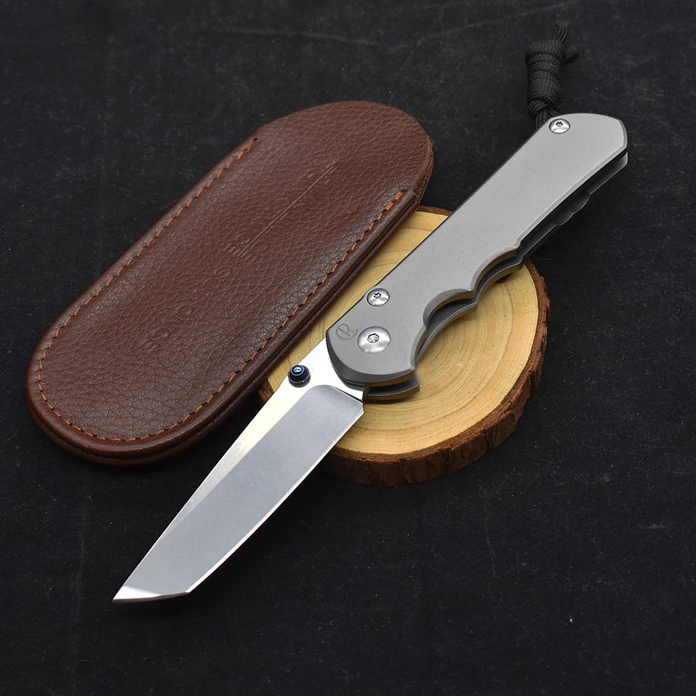 Luokesi Stainless Steel Folding Survival Knife For Outdoor And Travel