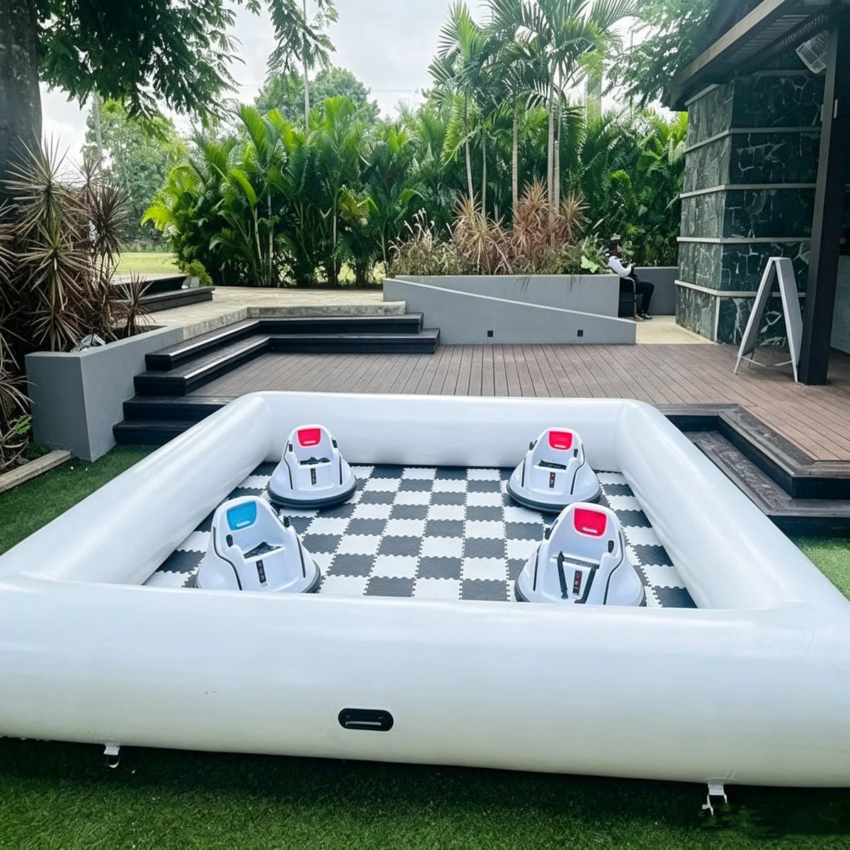 Vancen Outdoor Inflatable Bumper Car Go Kart Track