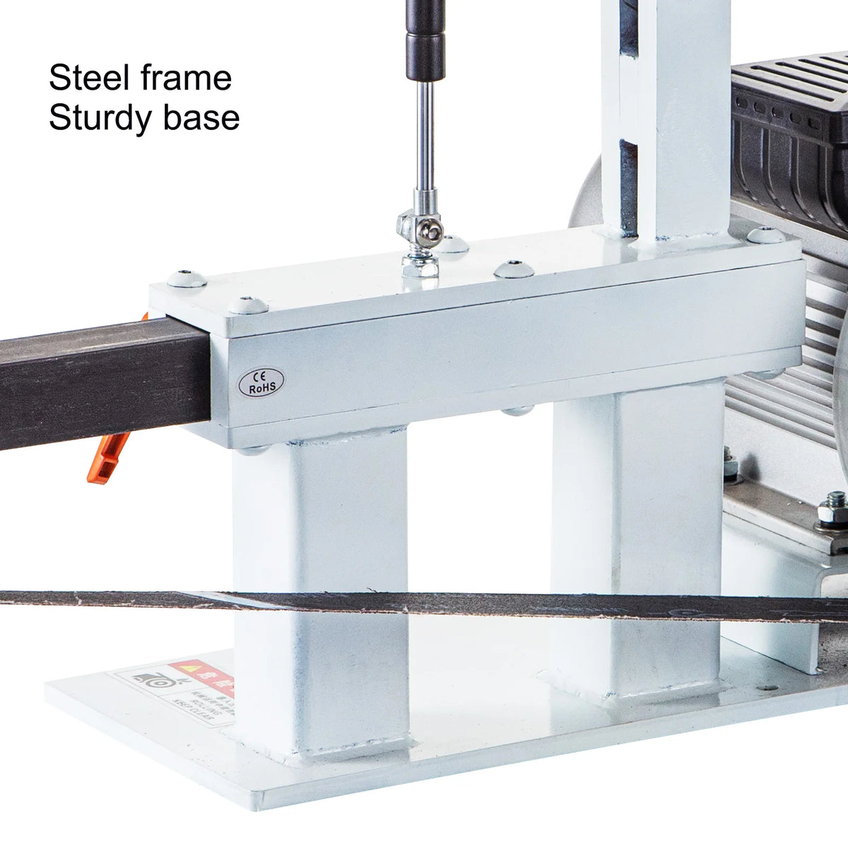 SucceBuy 1.5KW Belt Grinder With 2 Belts And Variable Speed
