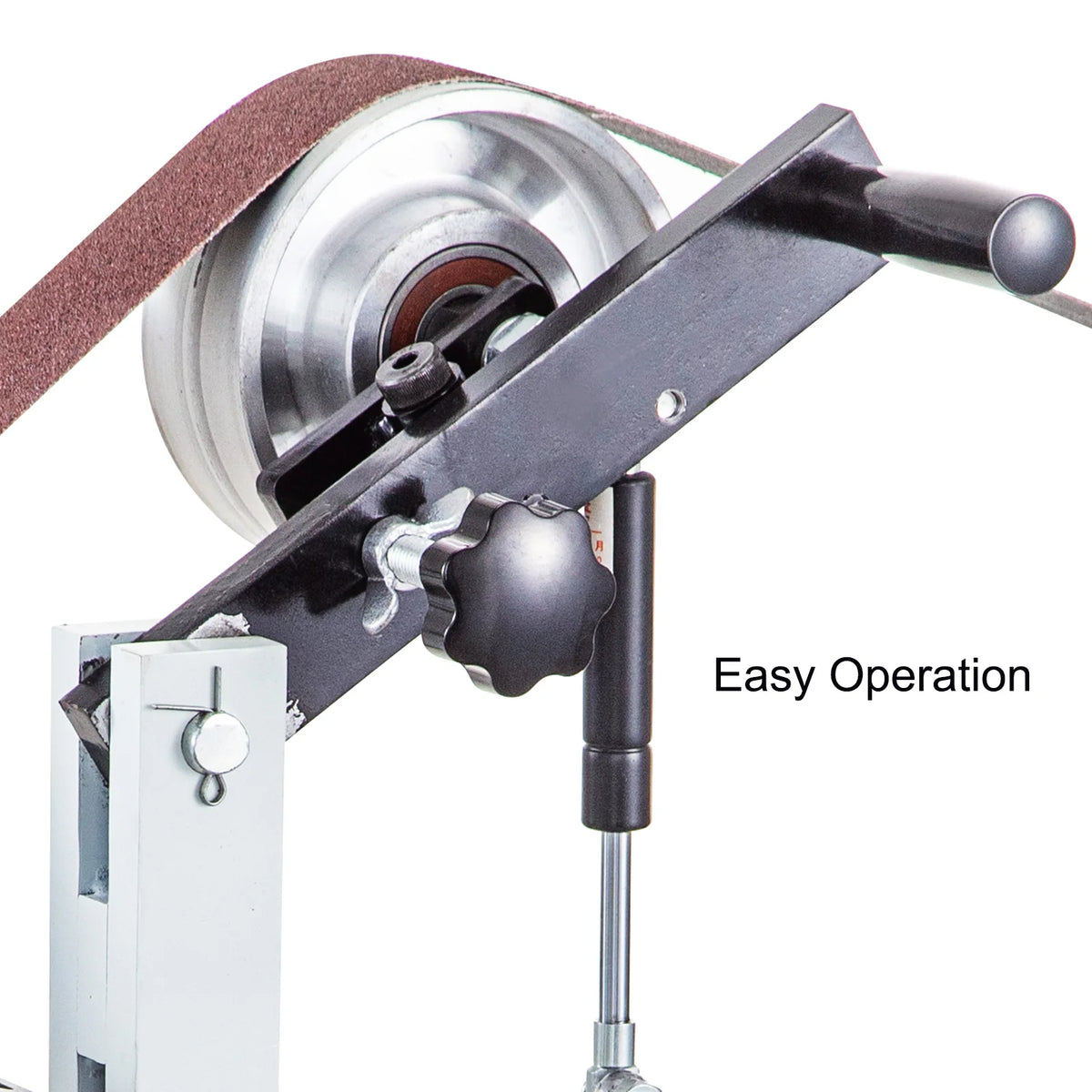 SucceBuy 1.5KW Belt Grinder With 2 Belts And Variable Speed