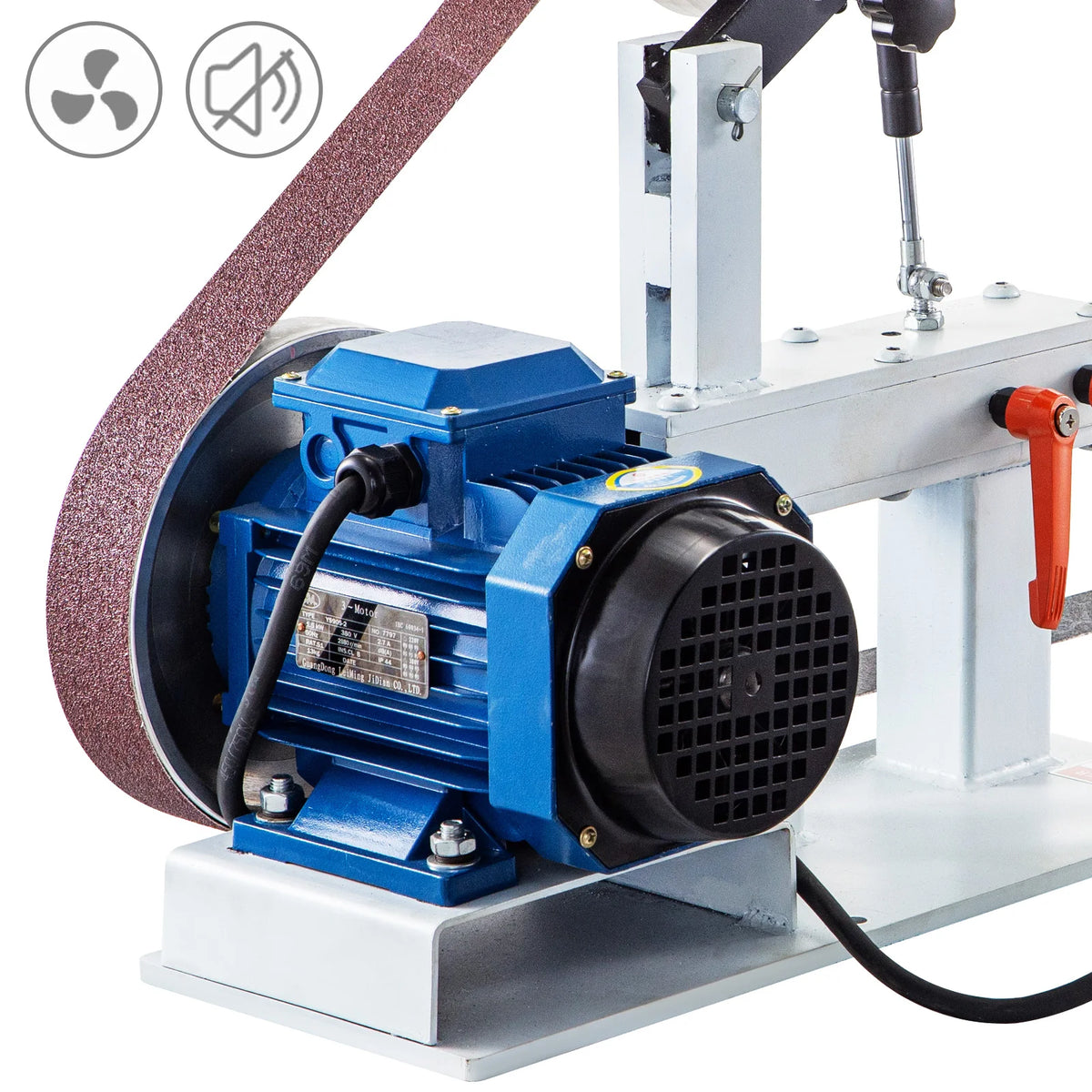 SucceBuy 1.5KW Belt Grinder With 2 Belts And Variable Speed
