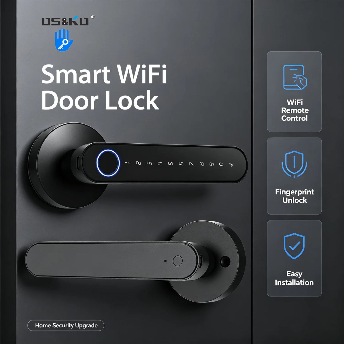 TTLock Smart Digital Door Lock With Fingerprint And Bluetooth Access