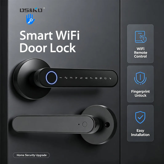 TTLock Smart Digital Door Lock With Fingerprint And Bluetooth Access