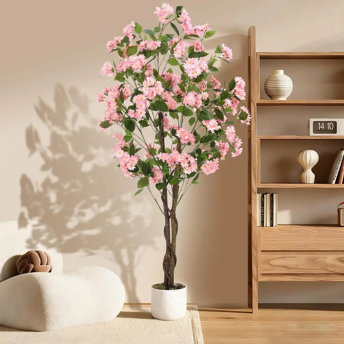 HiMISS Artificial Osmanthus Tree In Potted Planter For Home Decor