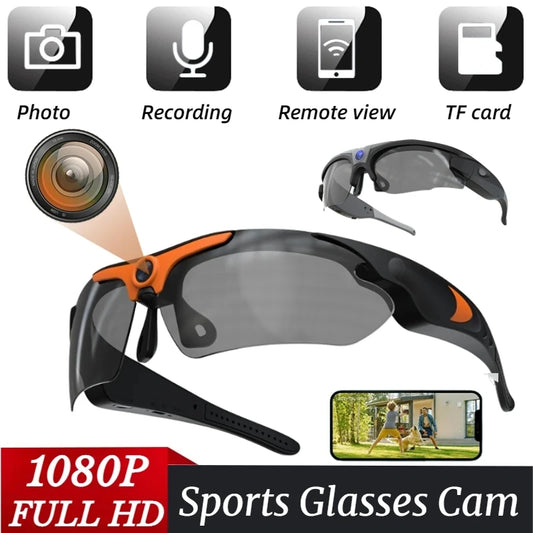 KIDKD 1080P Smart Glasses With Mini Camera For Outdoor Recording