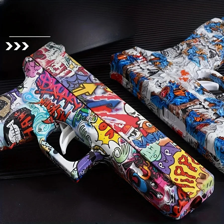Fully Manual Gel Ball Blaster Outdoor Shooting Toy For Children