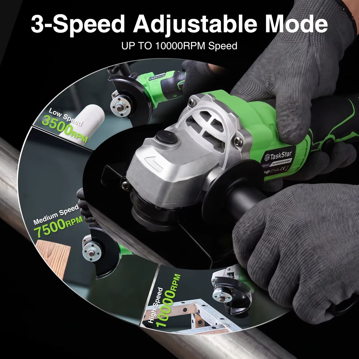 Taskstar Cordless Jig Saw And Angle Grinder Combo Kit