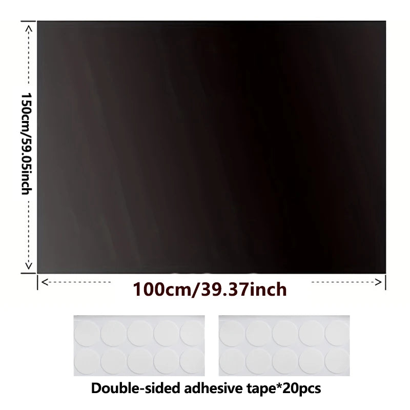 Blackout Window Film Cloth Self-Adhesive for Travel