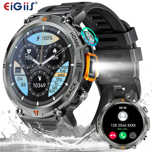 EIGIIS KE3 Smartwatch With Health Monitor And Full Touch Screen