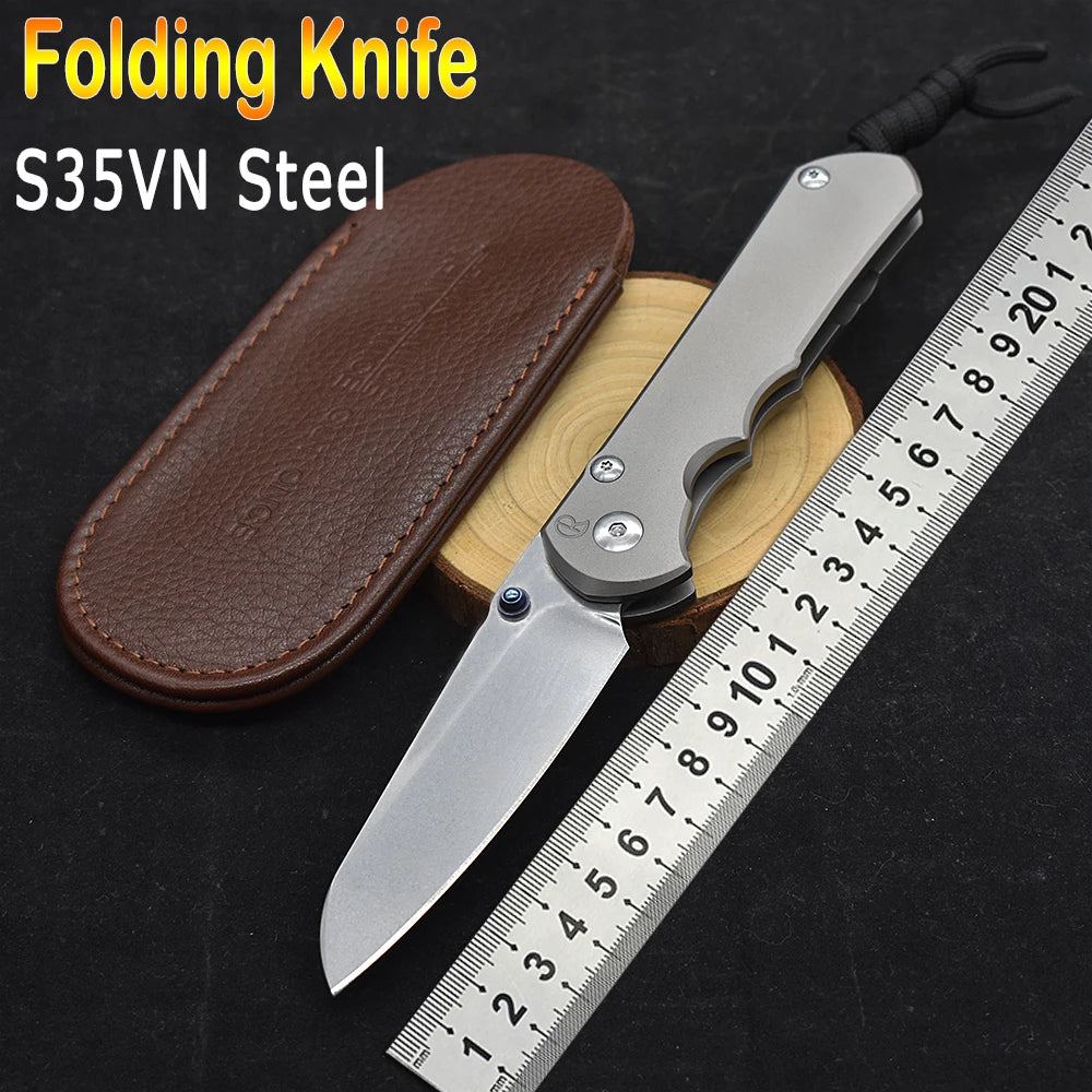 Luokesi Stainless Steel Folding Survival Knife For Outdoor And Travel