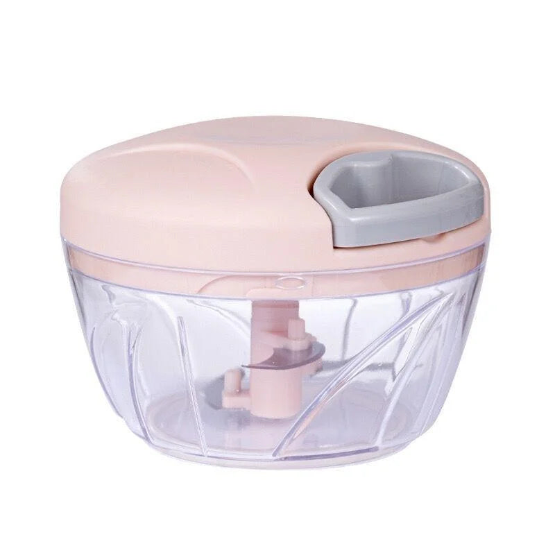 Manual Meat Mincer and Garlic Press Stainless Steel Kitchen Cutter