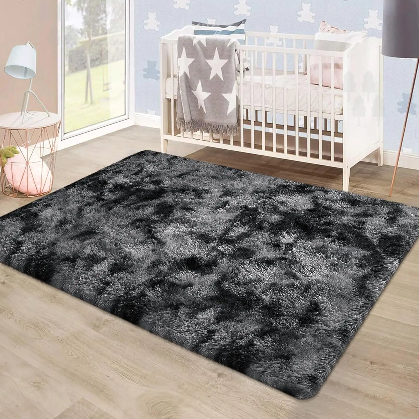 Ultra Soft Shag Rug For Living Room And Bedroom Decor