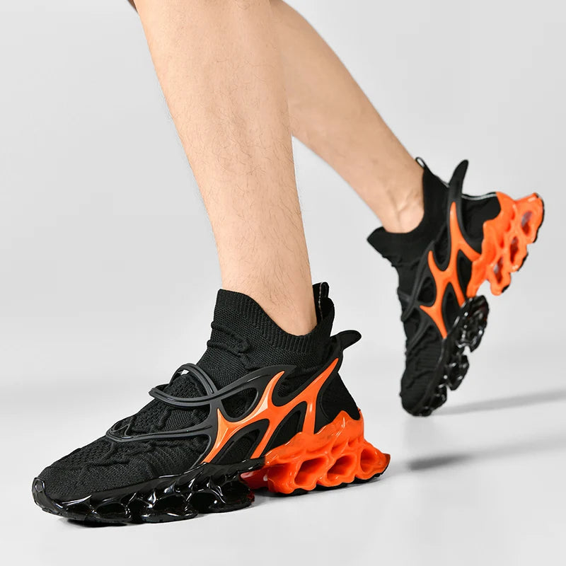 Lexsan Mens Casual Sneakers Breathable Anti Odor Running Shoes