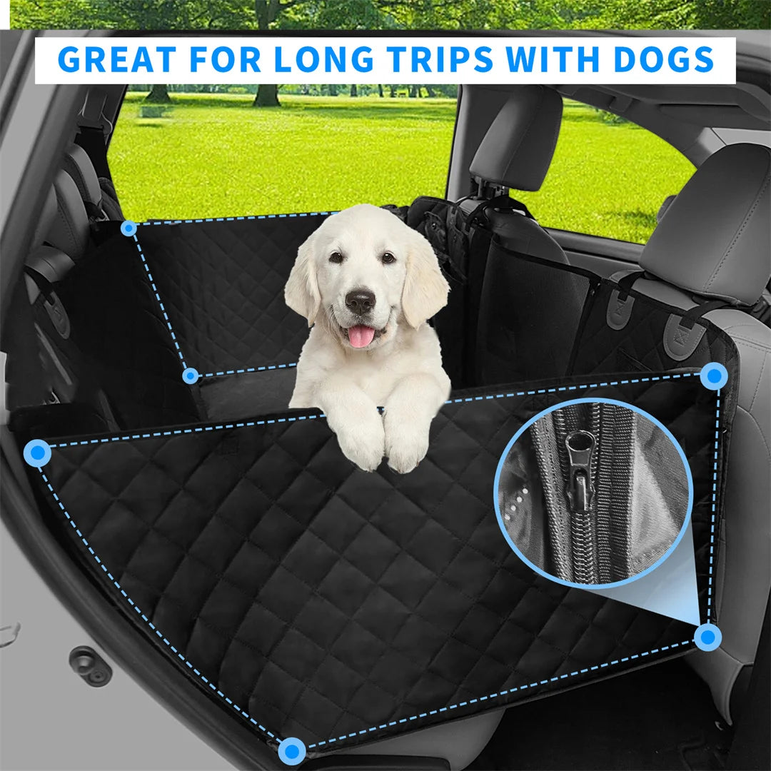 BINGOPAW Waterproof Dog Car Seat Cover And Hammock Extender