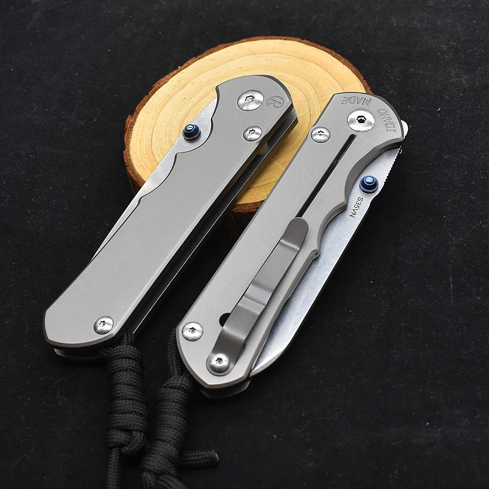 Luokesi Stainless Steel Folding Survival Knife For Outdoor And Travel