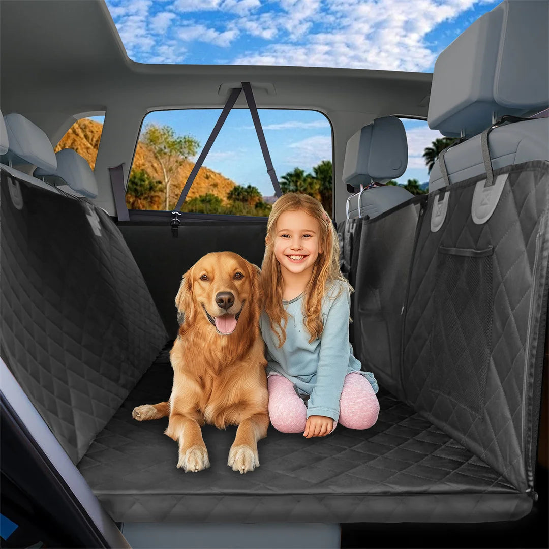 BINGOPAW Waterproof Dog Car Seat Cover And Hammock Extender