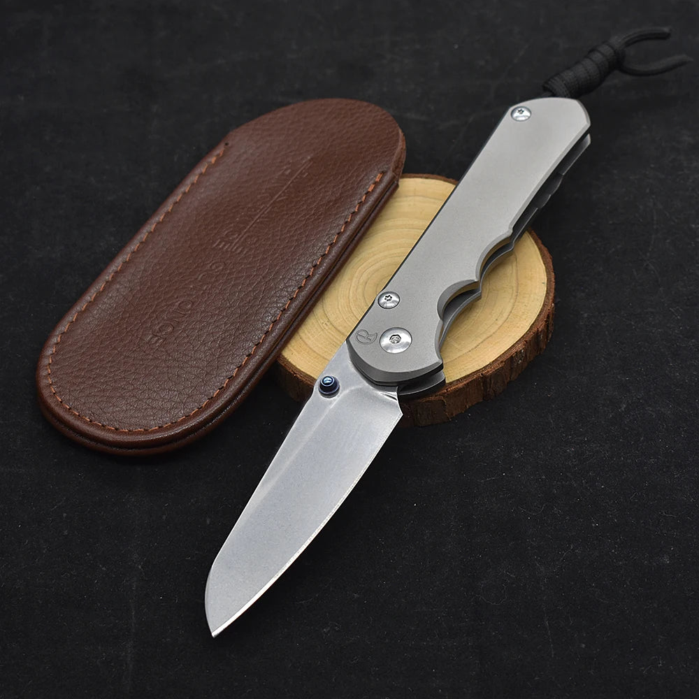 Luokesi Stainless Steel Folding Survival Knife For Outdoor And Travel