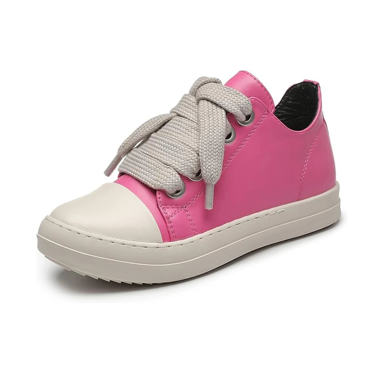 Men's Casual Shoes Waterproof Low Cut Flat Bottom Minimalist College-Style