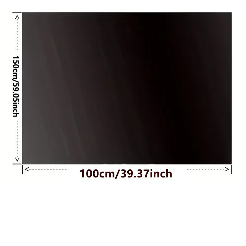 Blackout Window Film Cloth Self-Adhesive for Travel