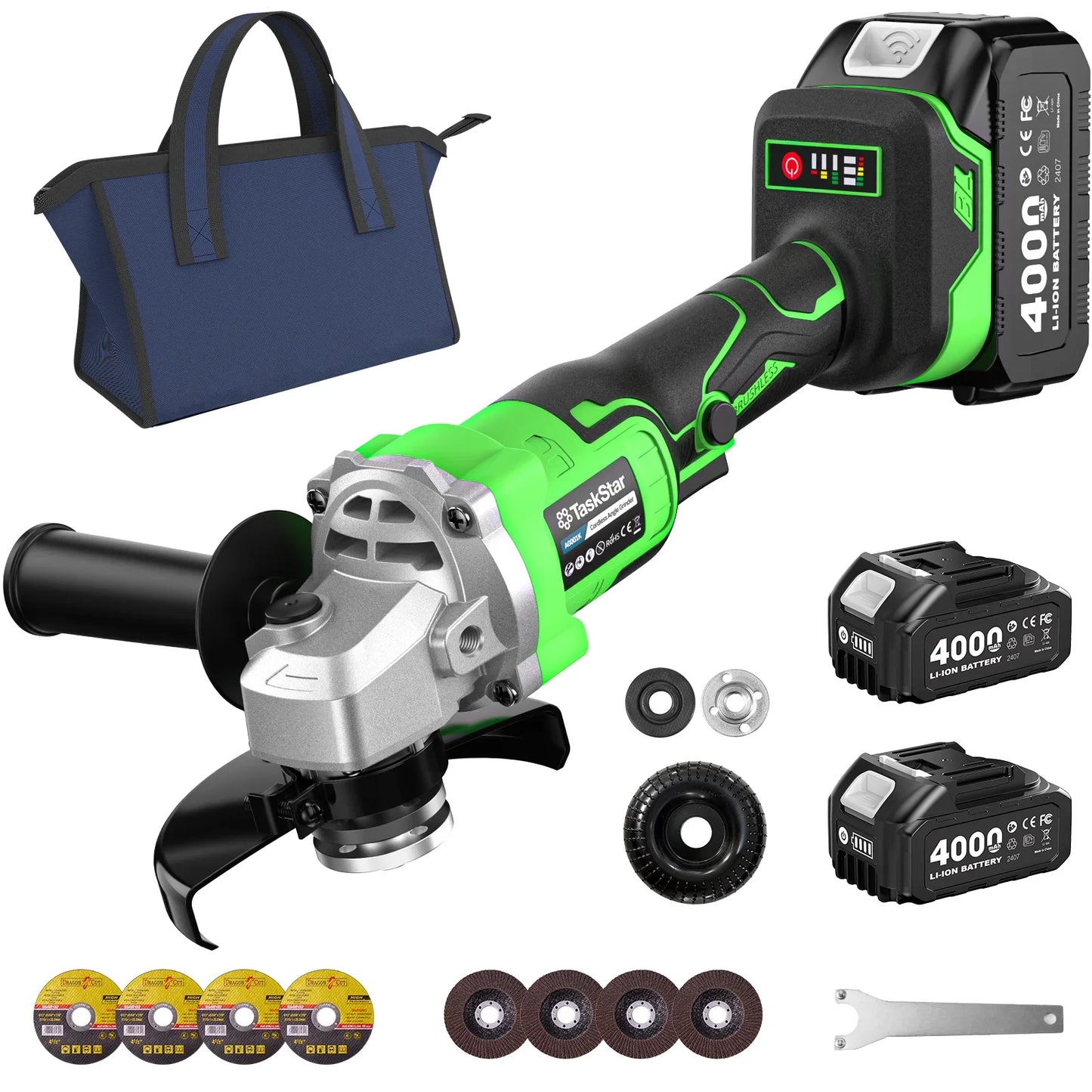 Taskstar Cordless Jig Saw And Angle Grinder Combo Kit