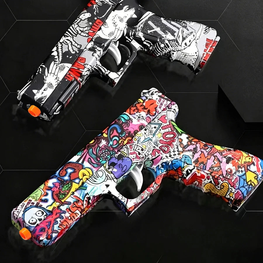 Fully Manual Gel Ball Blaster Outdoor Shooting Toy For Children