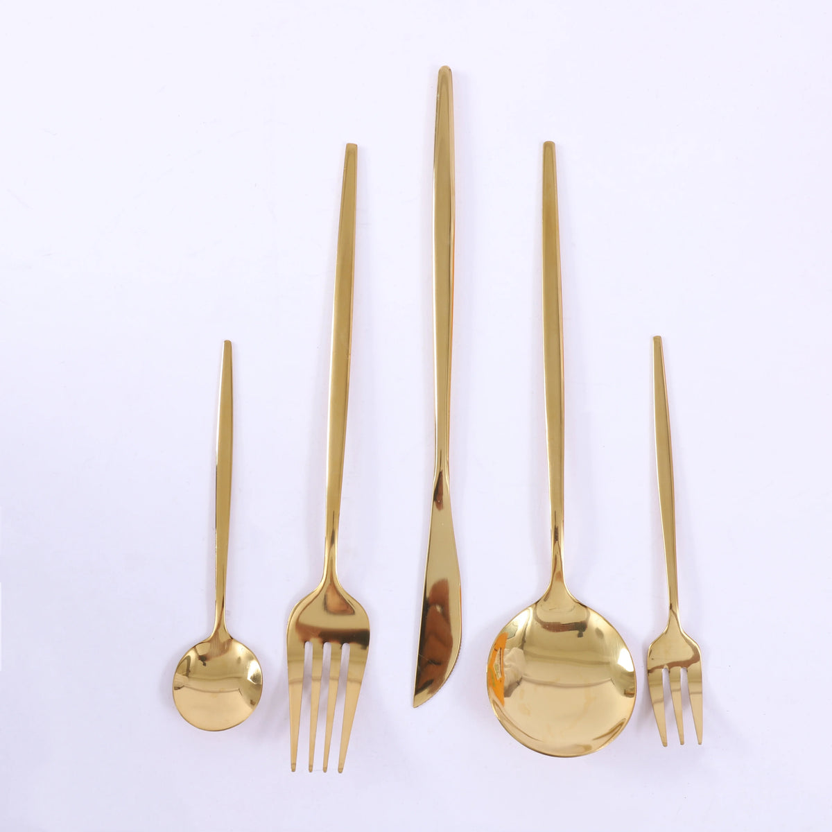 Stainless Steel Flatware Set Heavy Duty For Weddings And Buffets