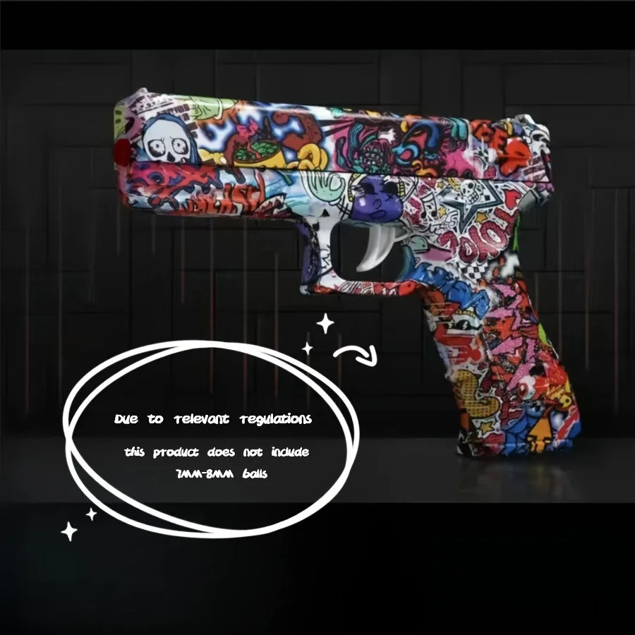 Fully Manual Gel Ball Blaster Outdoor Shooting Toy For Children