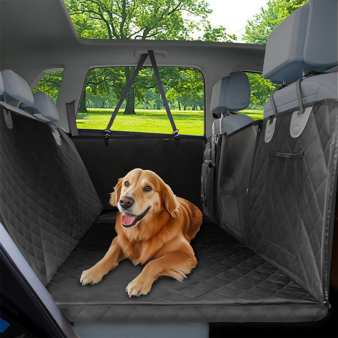 BINGOPAW Waterproof Dog Car Seat Cover And Hammock Extender
