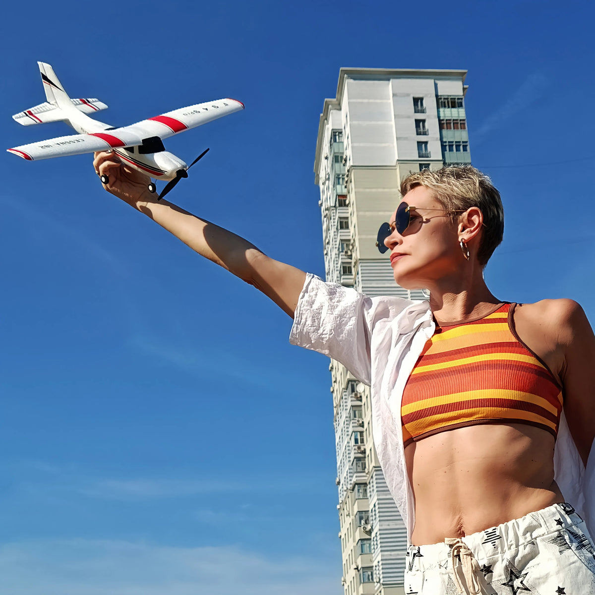 Wltoys F949 3CH RC Fixed Wing Airplane RTF With Gyroscope