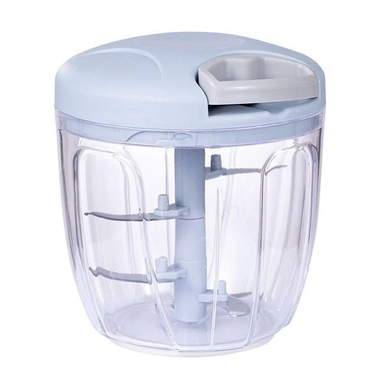 Manual Meat Mincer and Garlic Press Stainless Steel Kitchen Cutter