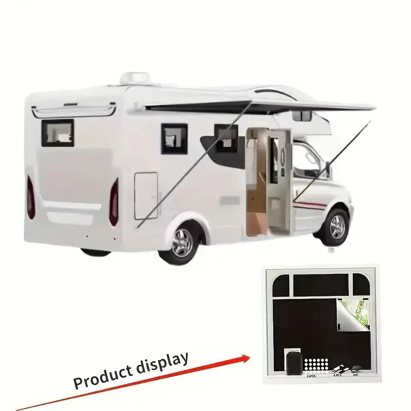 Blackout Window Film Cloth Self-Adhesive for Travel