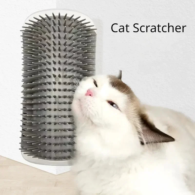 Cat Corner Scratcher And Massage Comb For Grooming