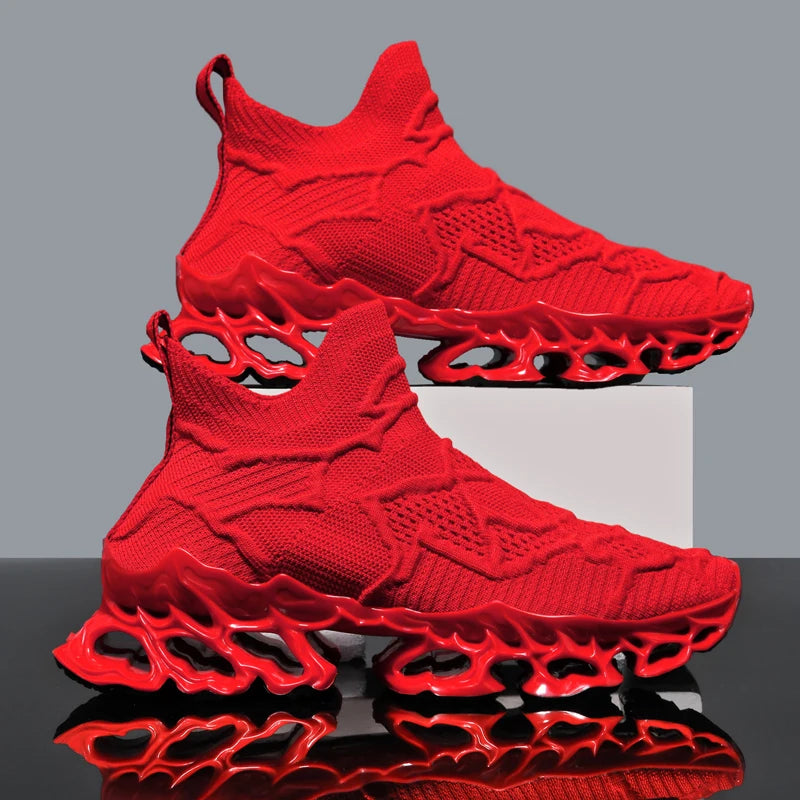 Lexsan Mens Casual Sneakers Breathable Anti Odor Running Shoes