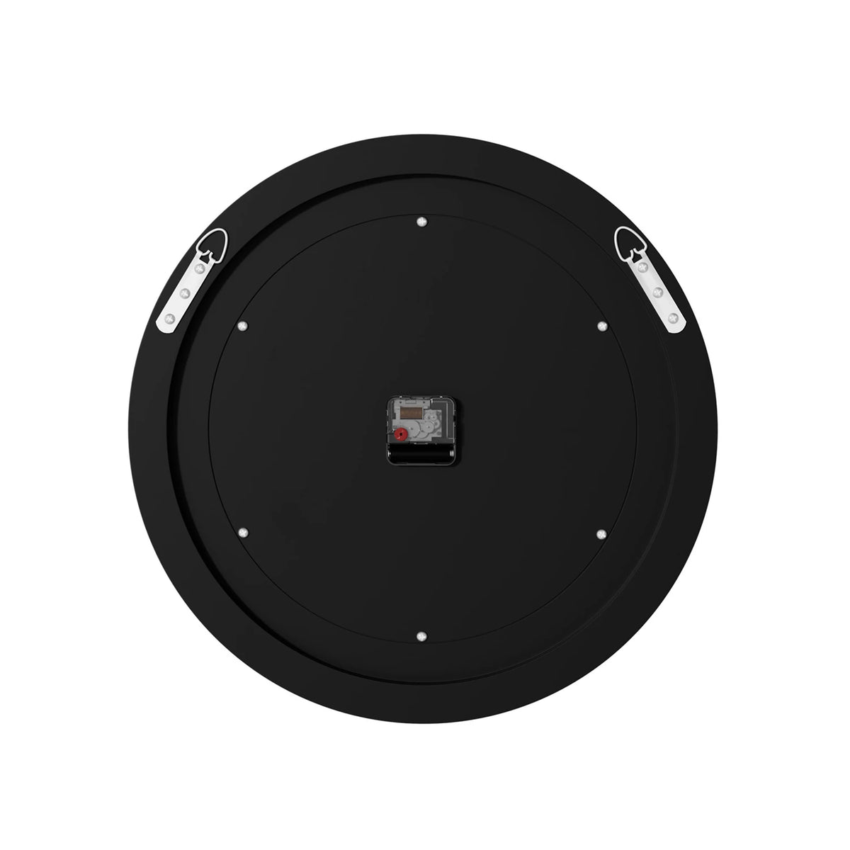 Crystal Sparkle Mirror Wall Clock With Silent Alarm Movement