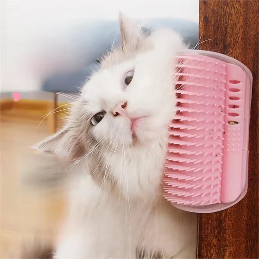Cat Corner Scratcher And Massage Comb For Grooming