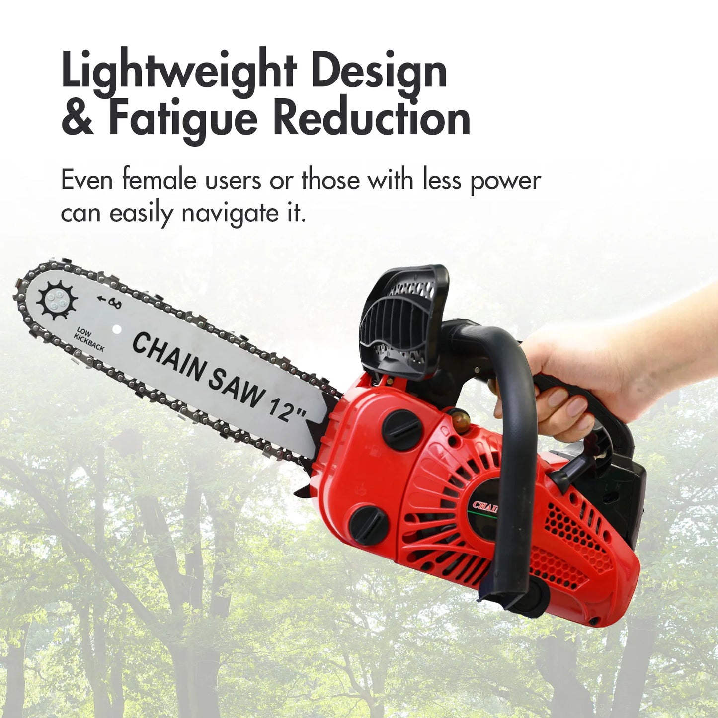 Cordless Chainsaw 1000W Electric Wood Cutting For Trees And Branches