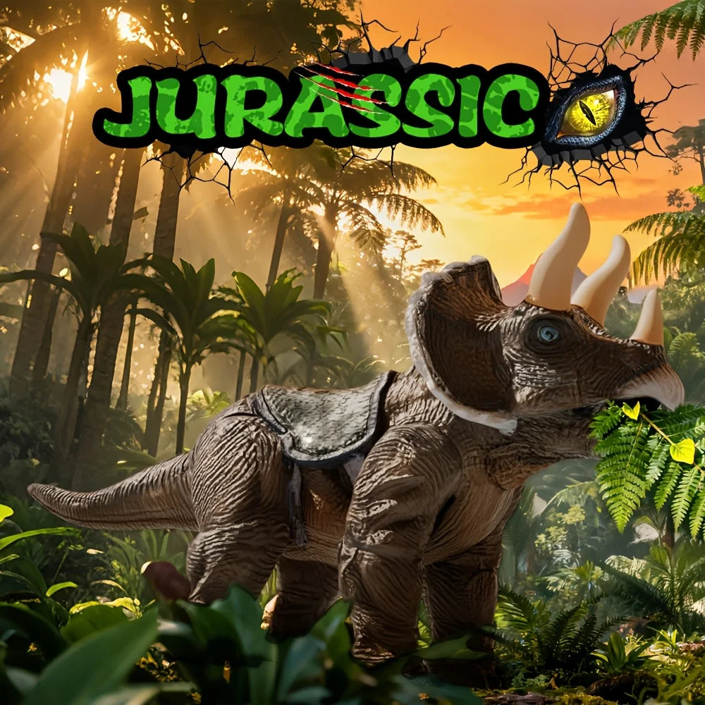 Realistic Dinosaur Ride On Toy Car With Sound And Light
