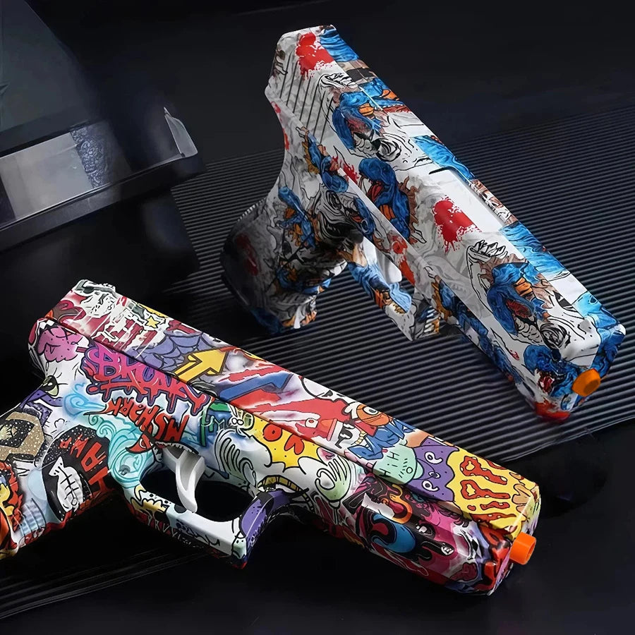 Fully Manual Gel Ball Blaster Outdoor Shooting Toy For Children